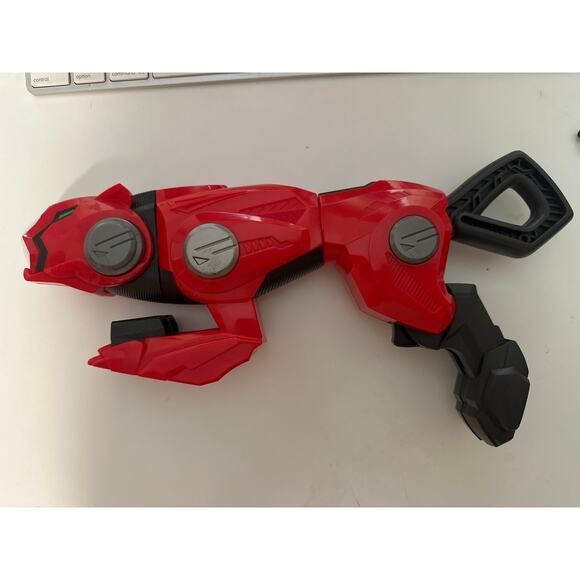 Nerf Saban Power Ranger 2018 Hasbro Beast Morphers CHEETAH Beast Red Blaster EC - Picture 1 of 10